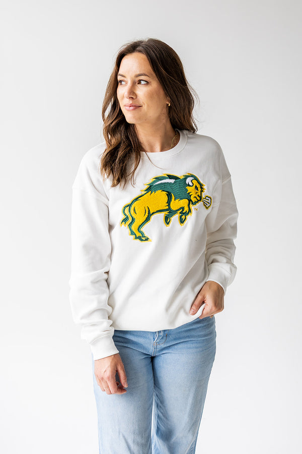 NDSU Mascot Chenille Comfort Crew